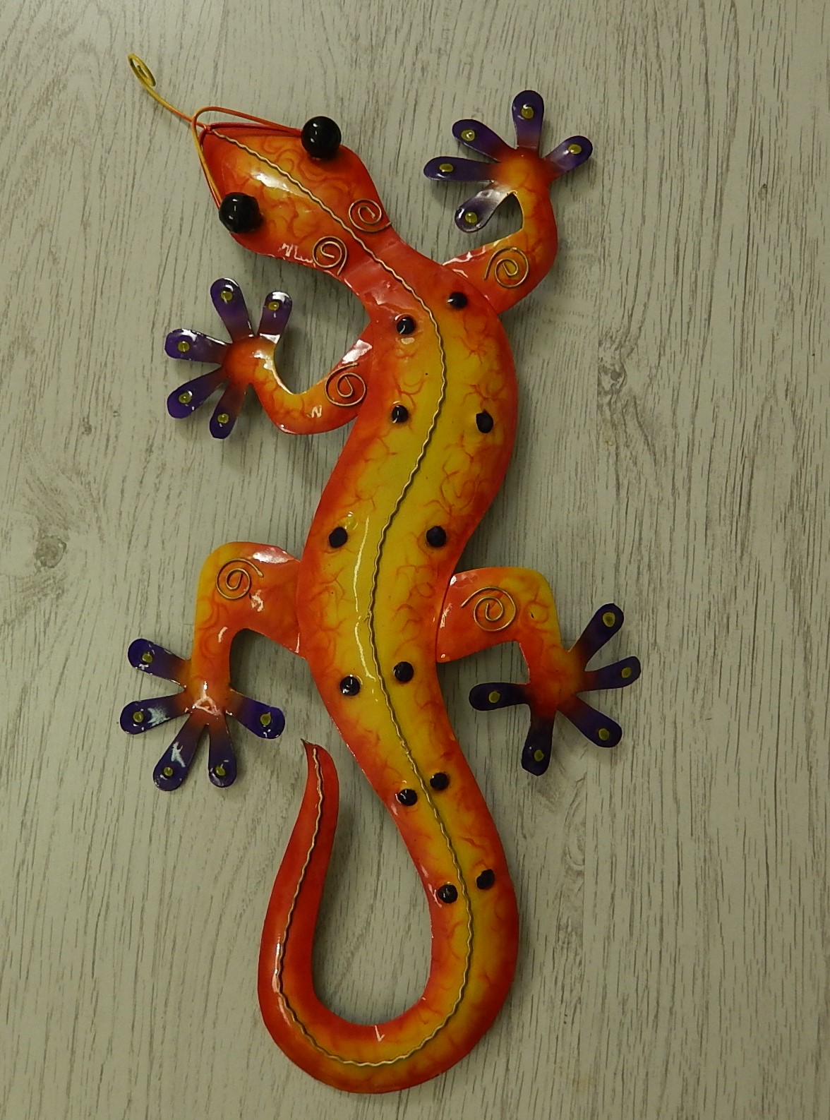 Salamander W17 Eidechse Gekko Wandtattoo Gecko